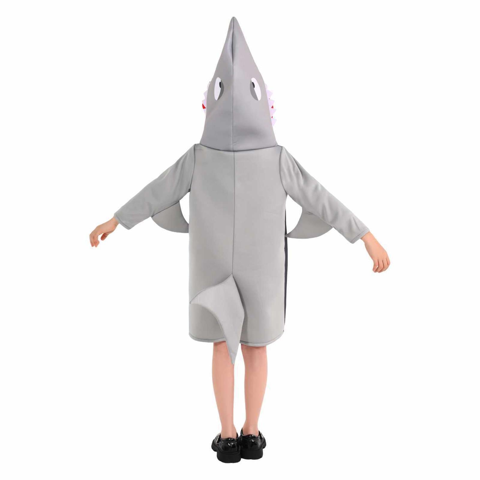 Child Shark Costume Animal Cosplay Outfit for Themed Party Carnival Festival 84cm