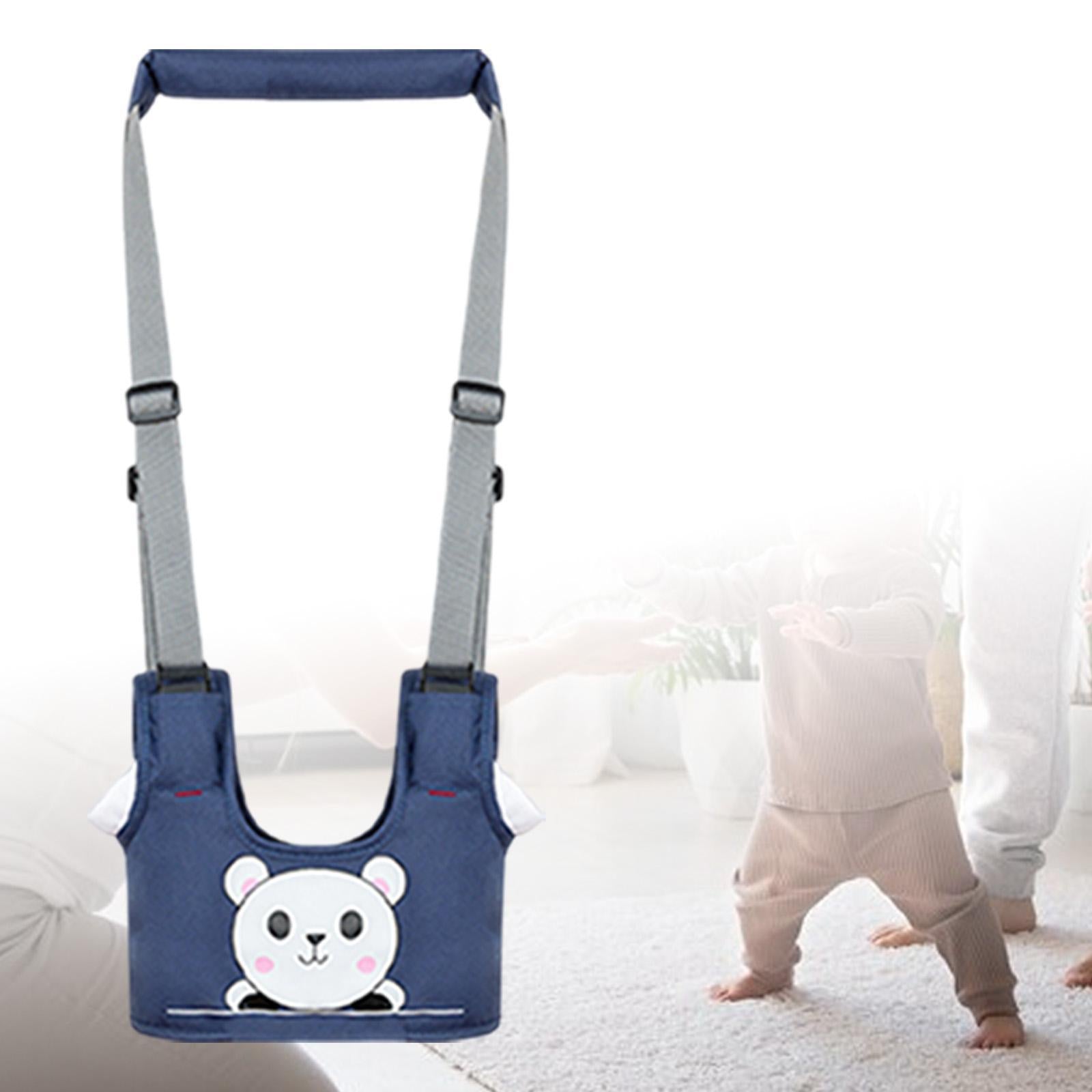 Baby Walking Harness Adjustable Learning Portable Kids Walk Helper for Child Navy Blue
