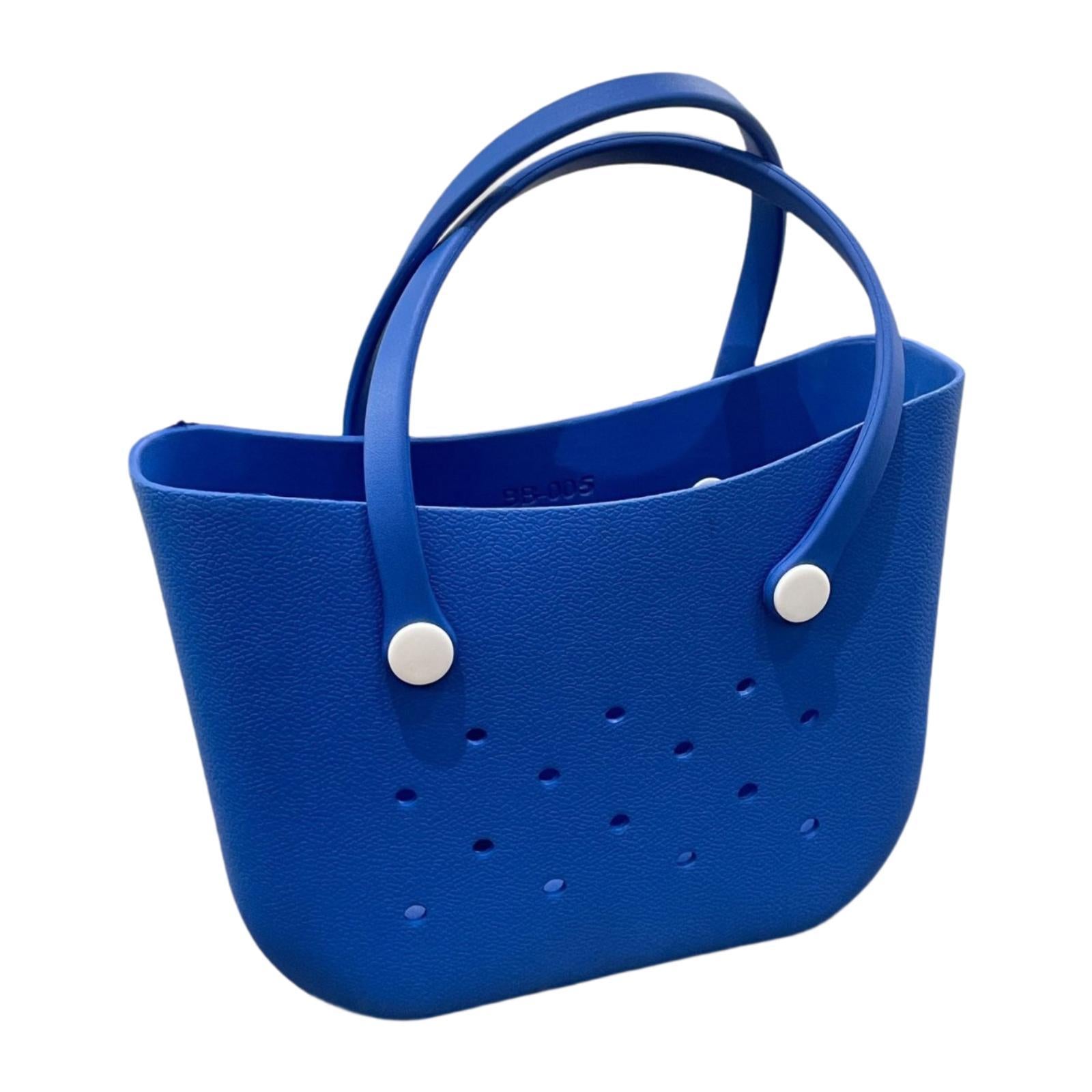 Beach Handbag Trendy Portable EVA Perforated Bag for Gym Birthday Gift Trips