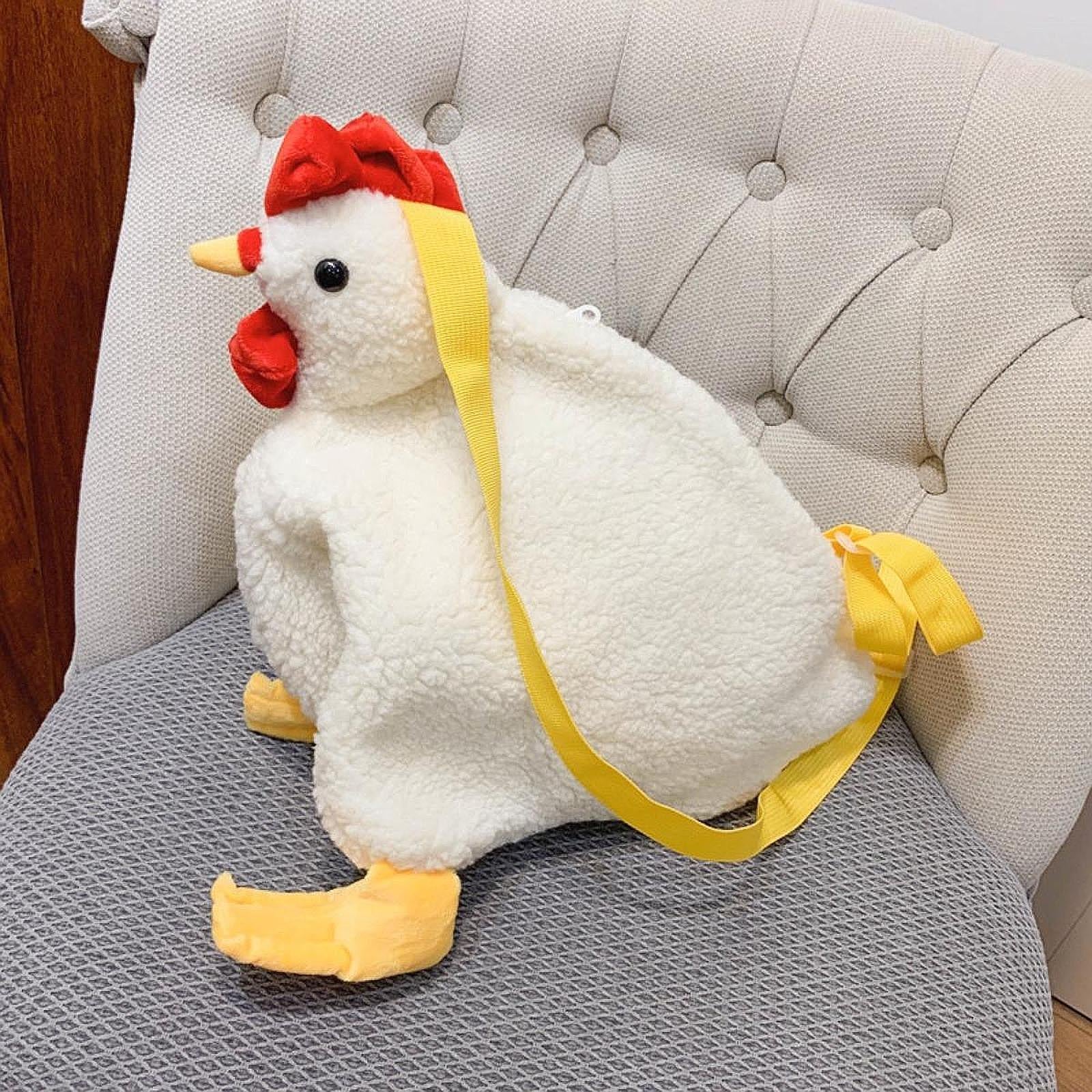 Chick Plush Shoulder Bag Large Capacity Clutch Bag for Travel Events Wedding