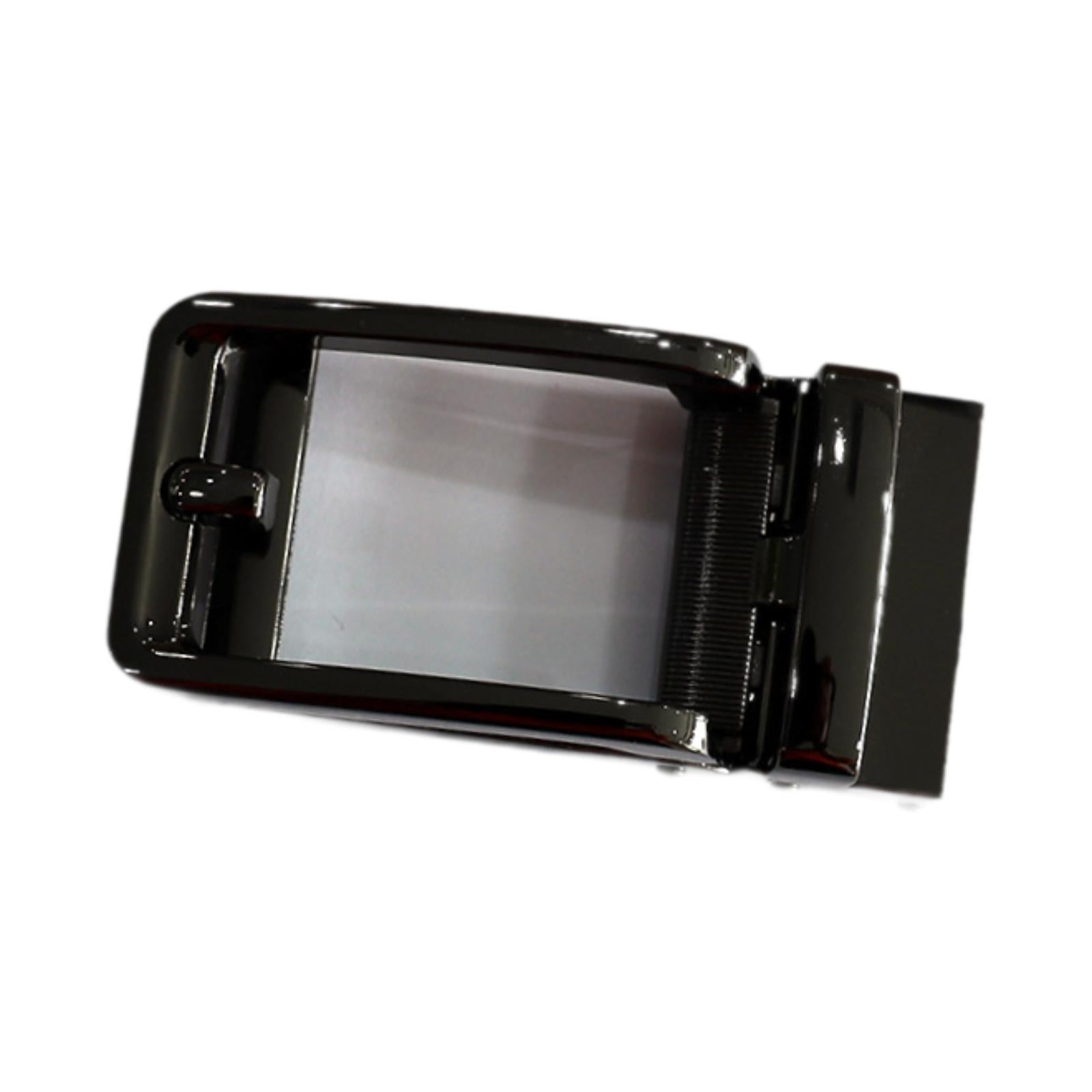 Men Ratchet Belt Buckle Compact Slide Belt Accessory Alloy Belt Strap Buckle