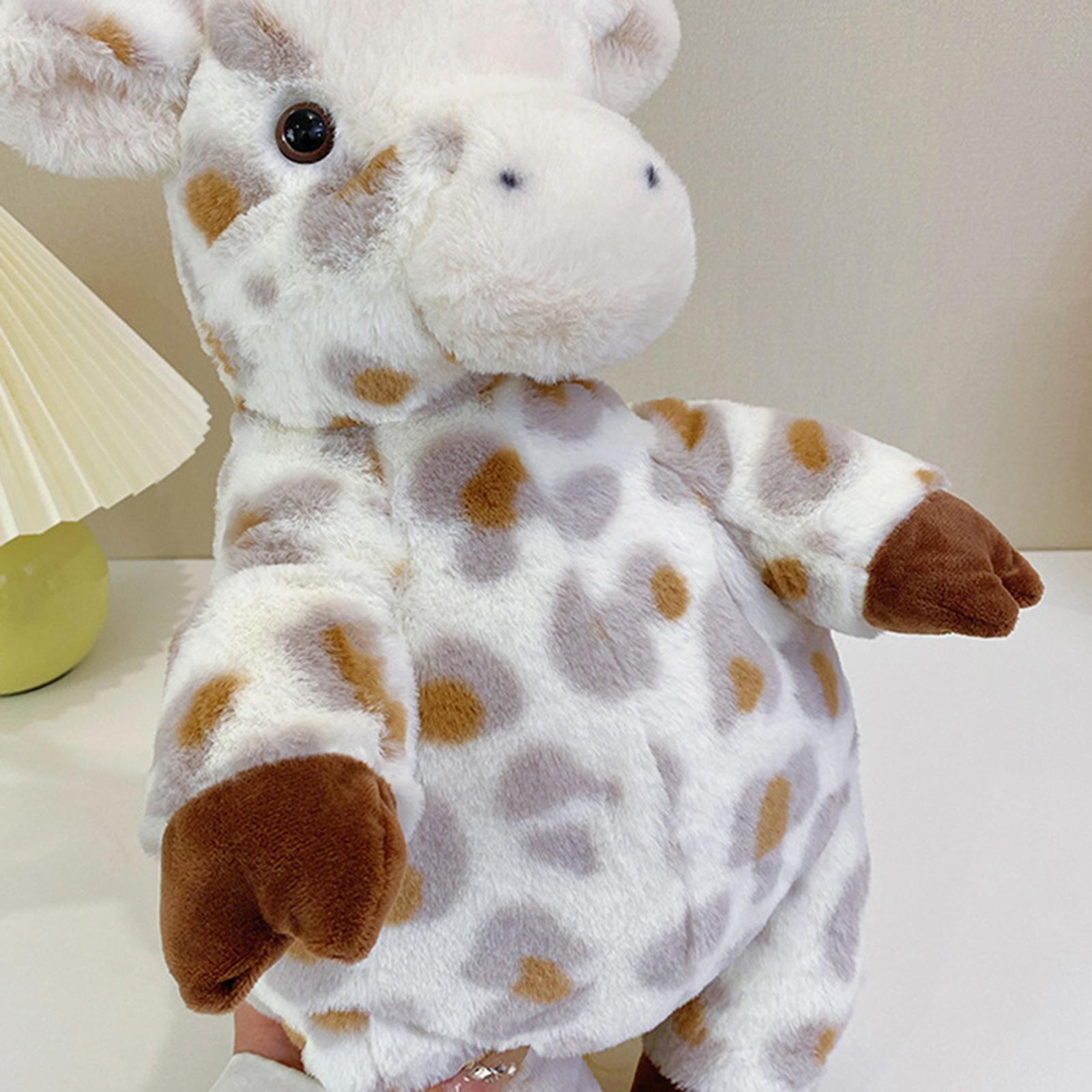 Plush Giraffe Backpack Holiday Decoration Party Favors Cute Animal Plush Bag