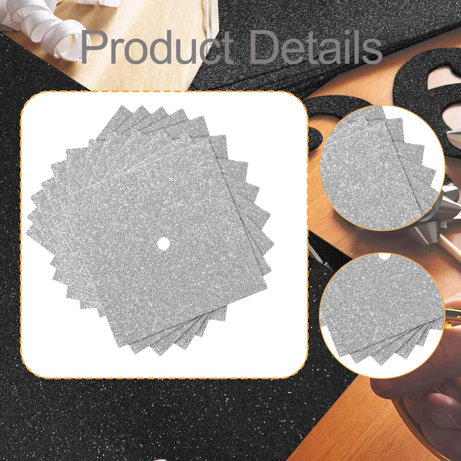 12 Pieces Construction Paper Graduation Hat Topper Graduation Cap Decoration silvery