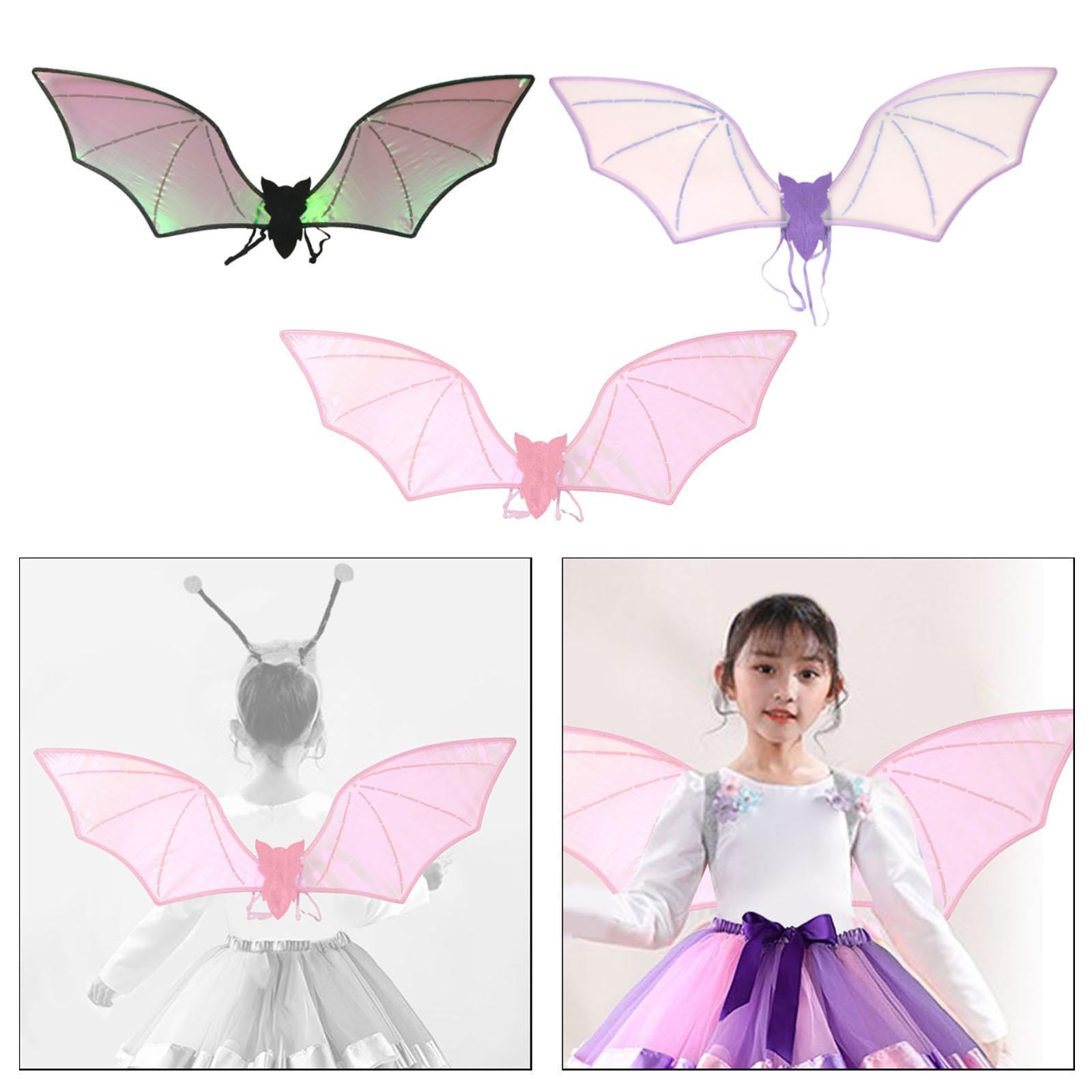 Halloween Bats Wing Modern Wing Props for Cosplay Carnival Stage Performance Black