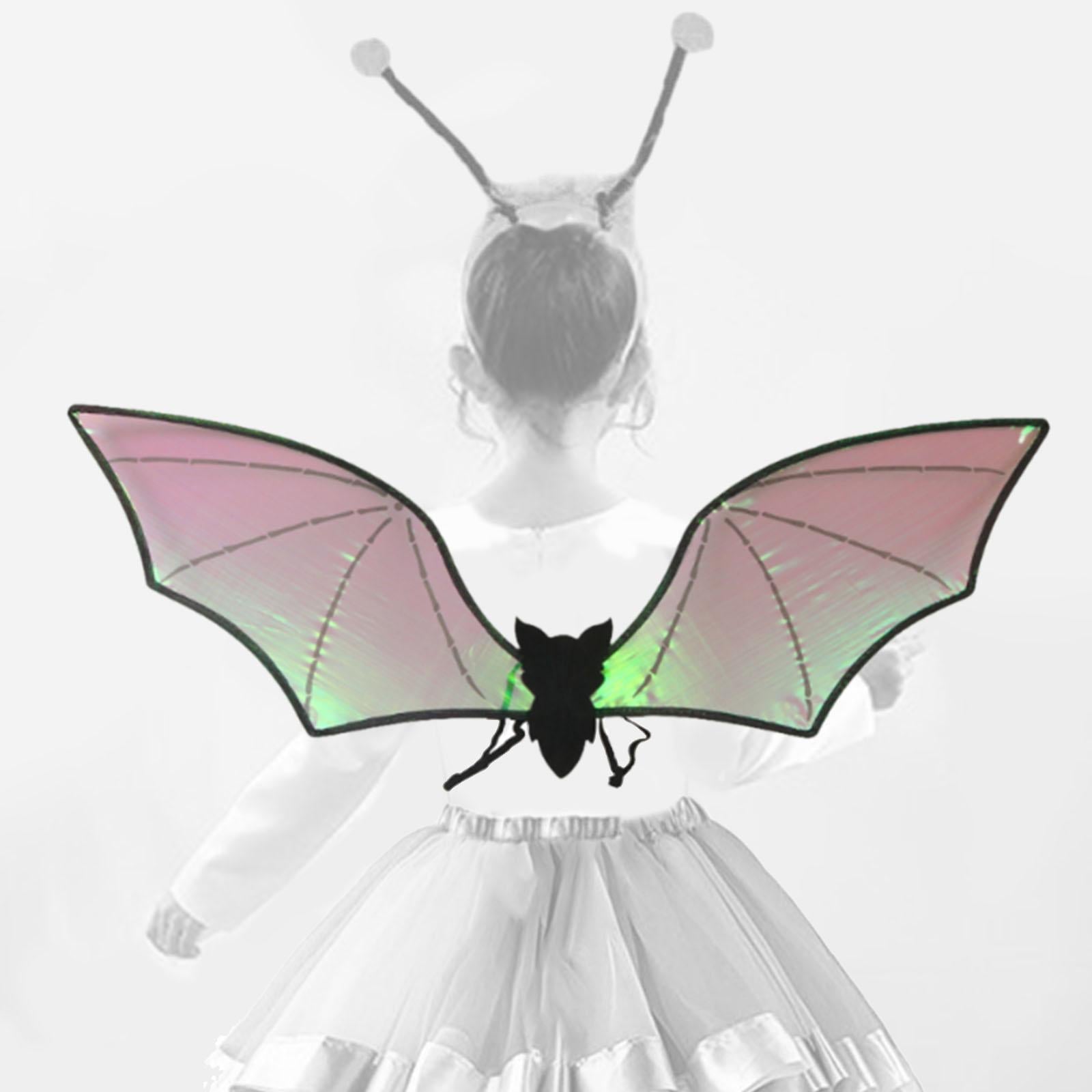 Halloween Bats Wing Modern Wing Props for Cosplay Carnival Stage Performance Black