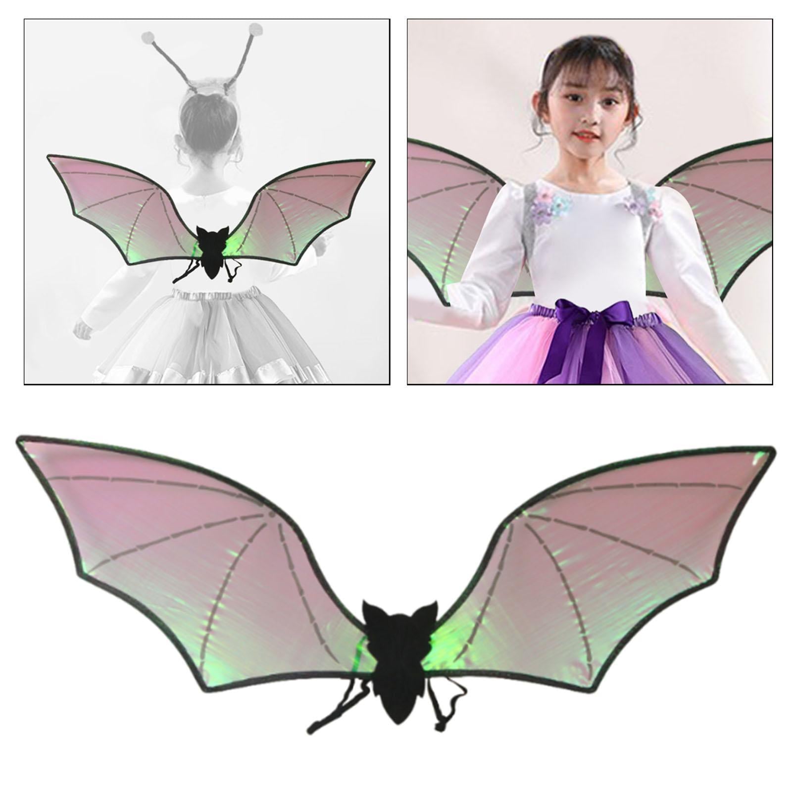 Halloween Bats Wing Modern Wing Props for Cosplay Carnival Stage Performance Black