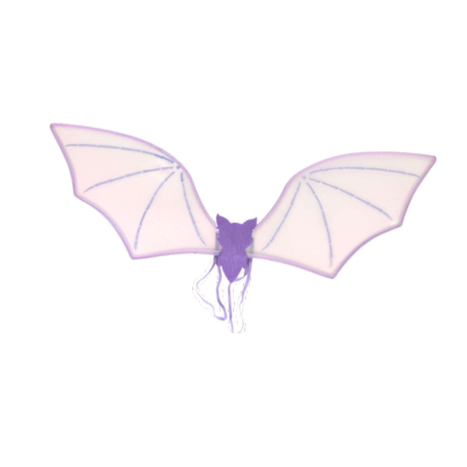 Halloween Bats Wing Modern Wing Props for Cosplay Carnival Stage Performance Purple