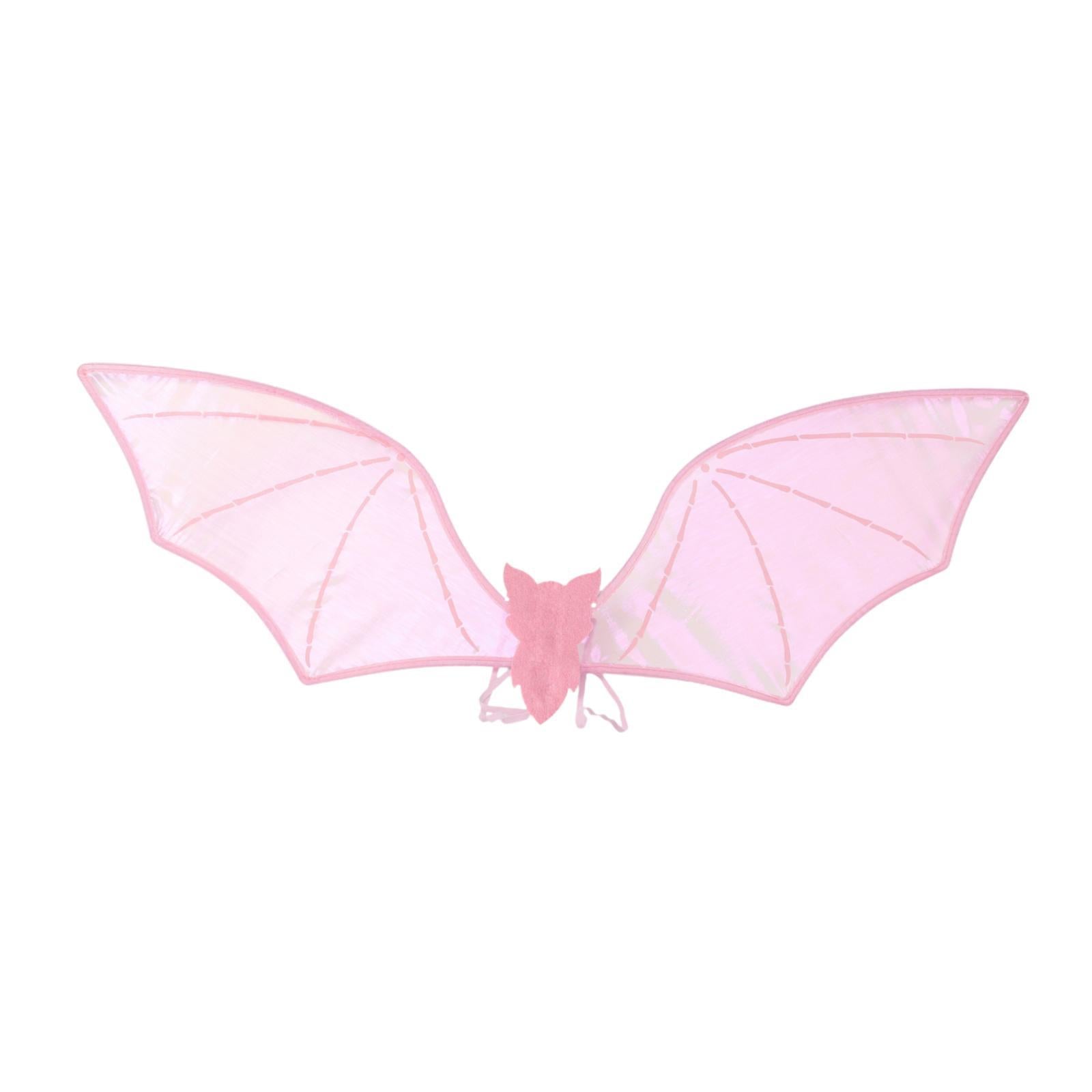 Halloween Bats Wing Modern Wing Props for Cosplay Carnival Stage Performance Pink