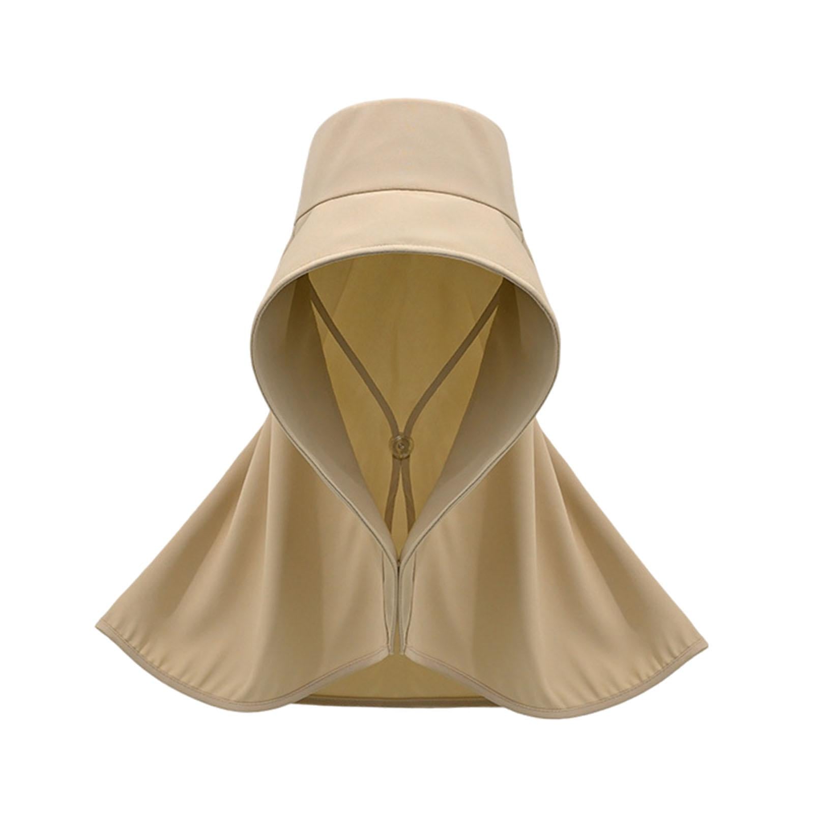 Sun Visor Hat Adjustable Beach Cap for Walking Dog Outdoor Activities Hiking Khaki