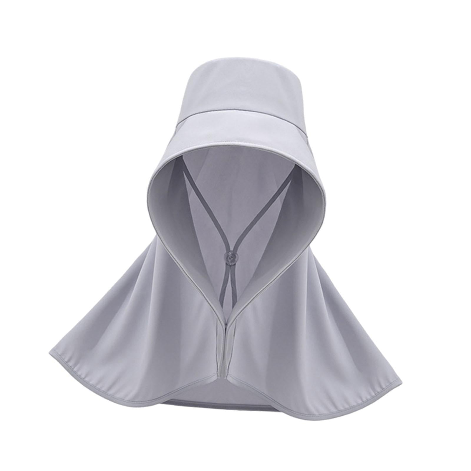 Sun Visor Hat Adjustable Beach Cap for Walking Dog Outdoor Activities Hiking Blue Gray