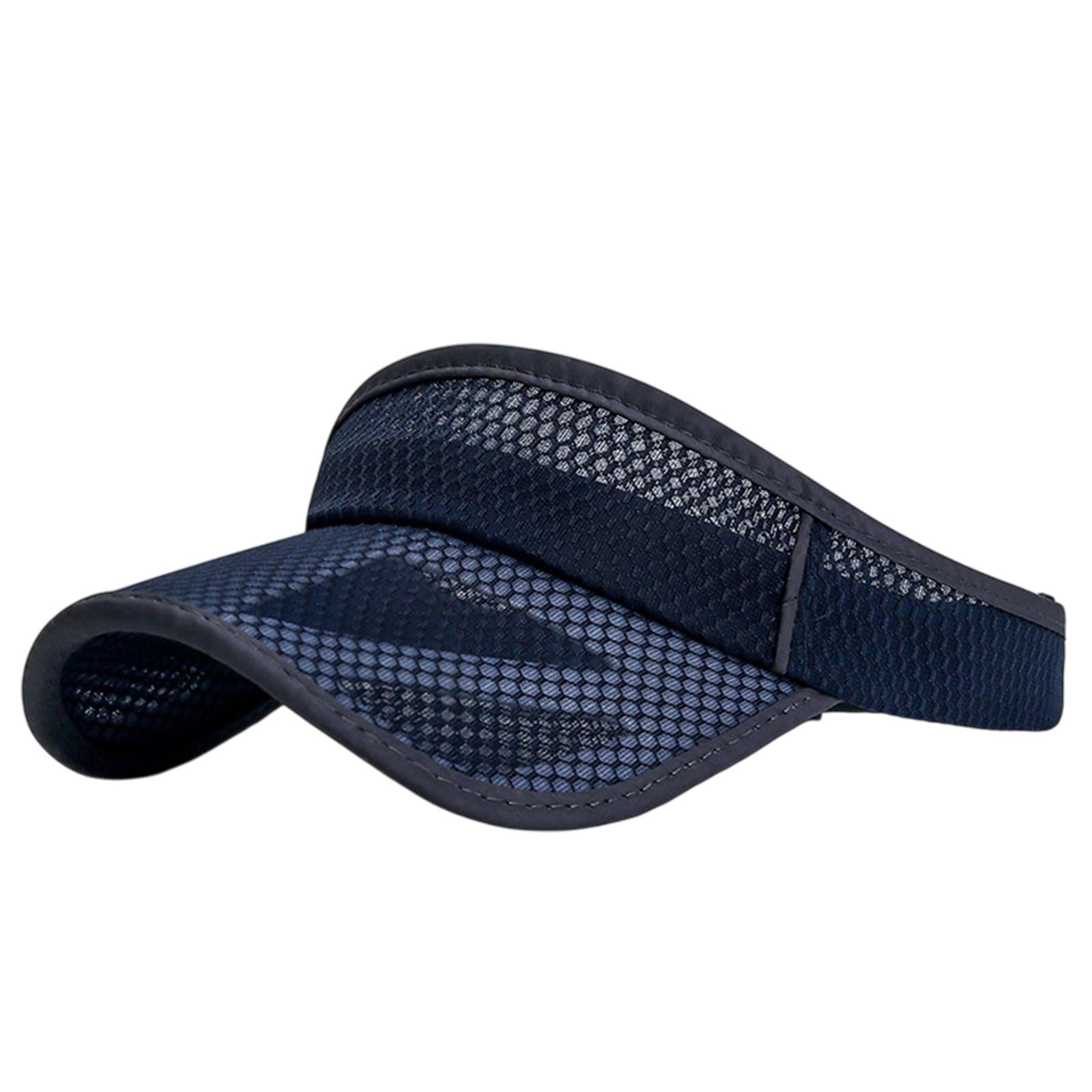 Summer Sun Hat Lightweight Outdoor Protection Cap for Vacation Tennis Sports Navy
