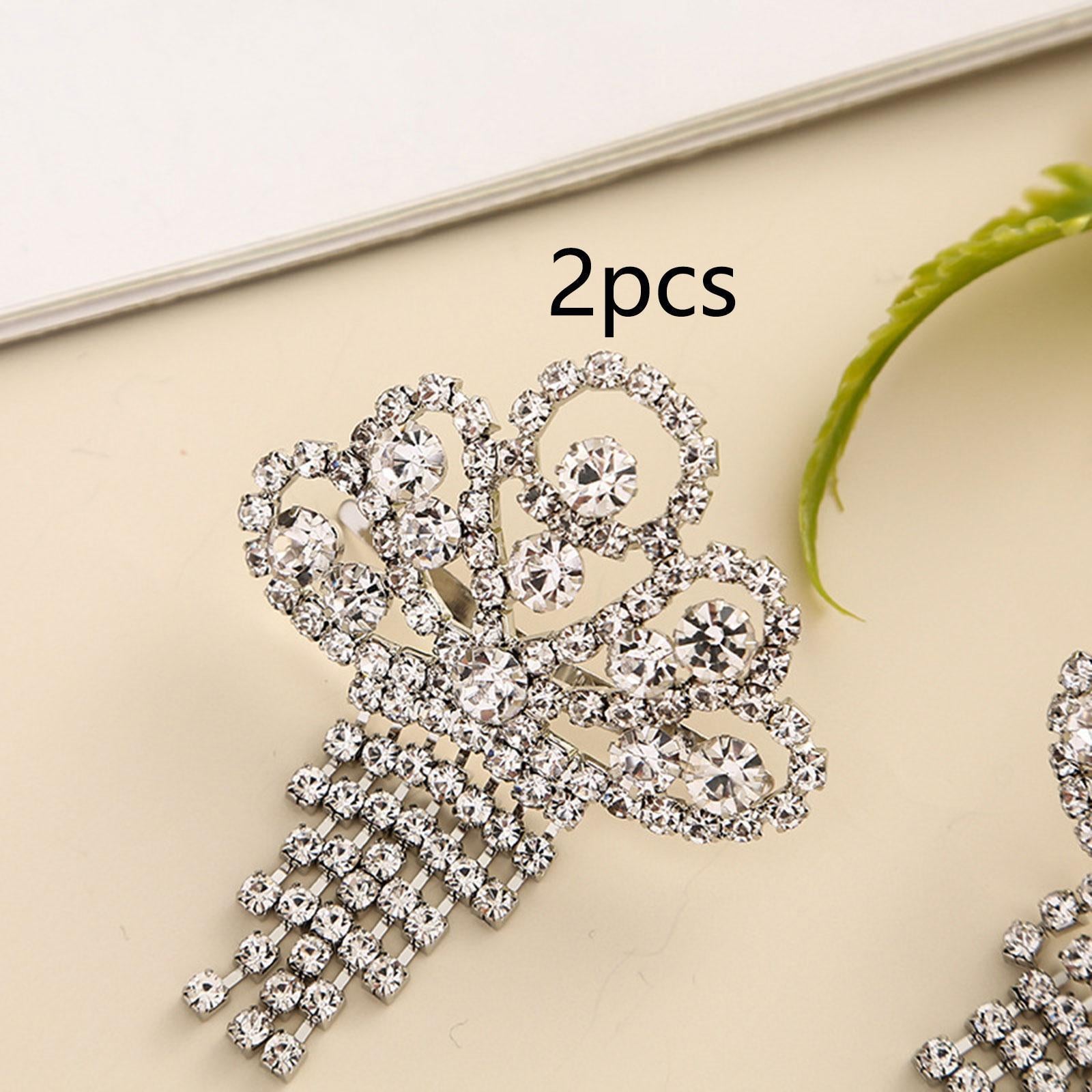 2Pcs Shoe Charm Craft for Dress Shoes for Hat Accessories Shoe Buckle Clips