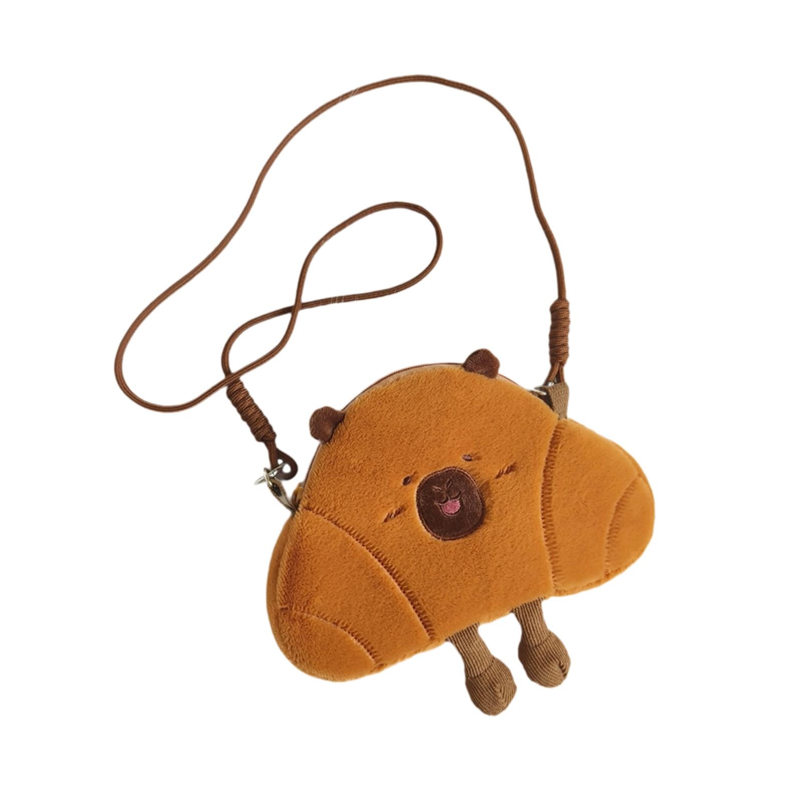 Capybara Crossbody Bag Comfortable Change Pouch for Shopping Dating Vacation