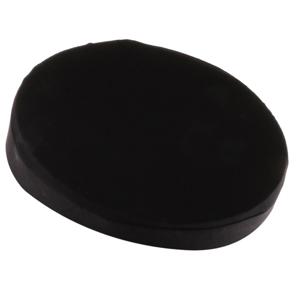 10 Pieces Elastic Bar Stool Covers Round Chair Seat Cover Cushion Black