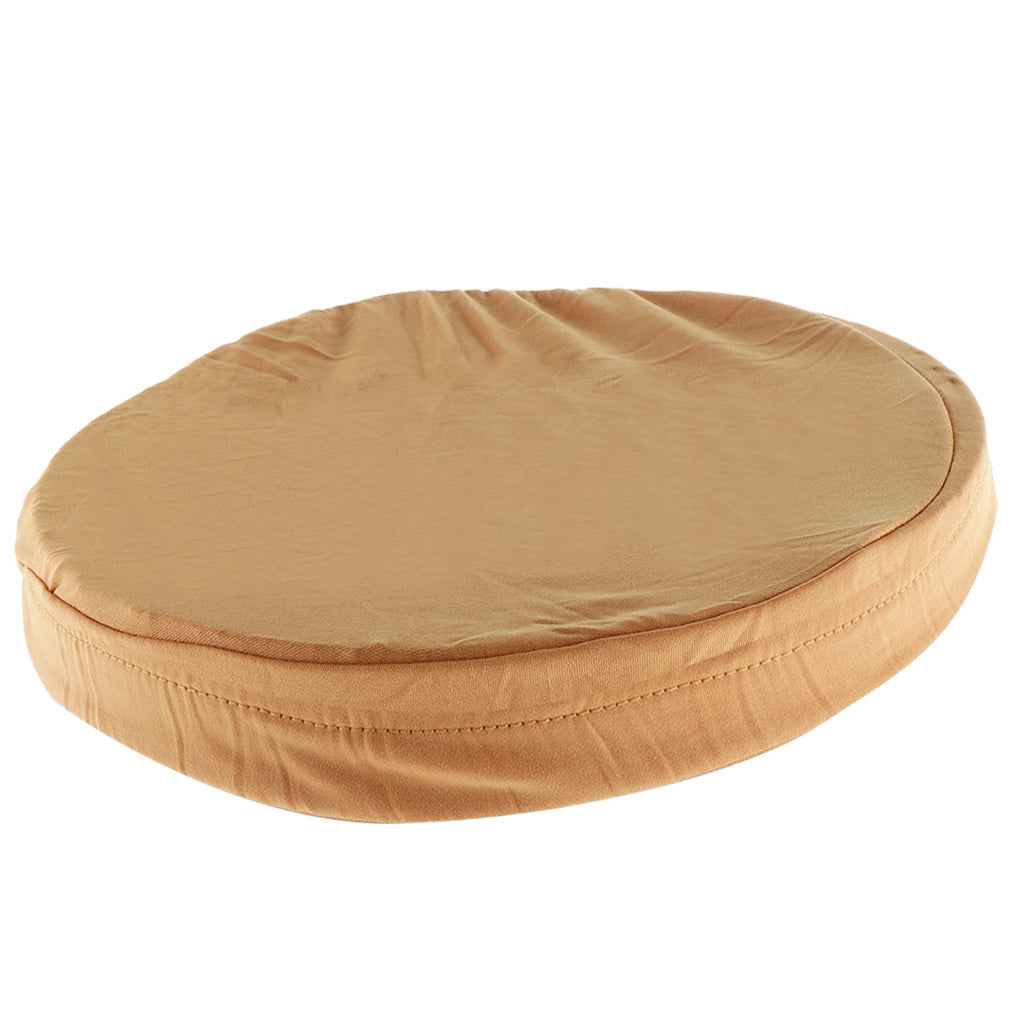 Elastic Bar Stool Covers Round Chair Seat Cover Cushion Slip Covers Gold