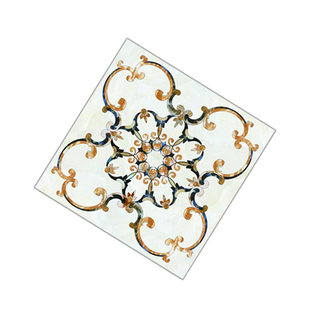20Pcs Waterproof Wall Tile Floor Sticker Peel and Stick Room Decor Decal E