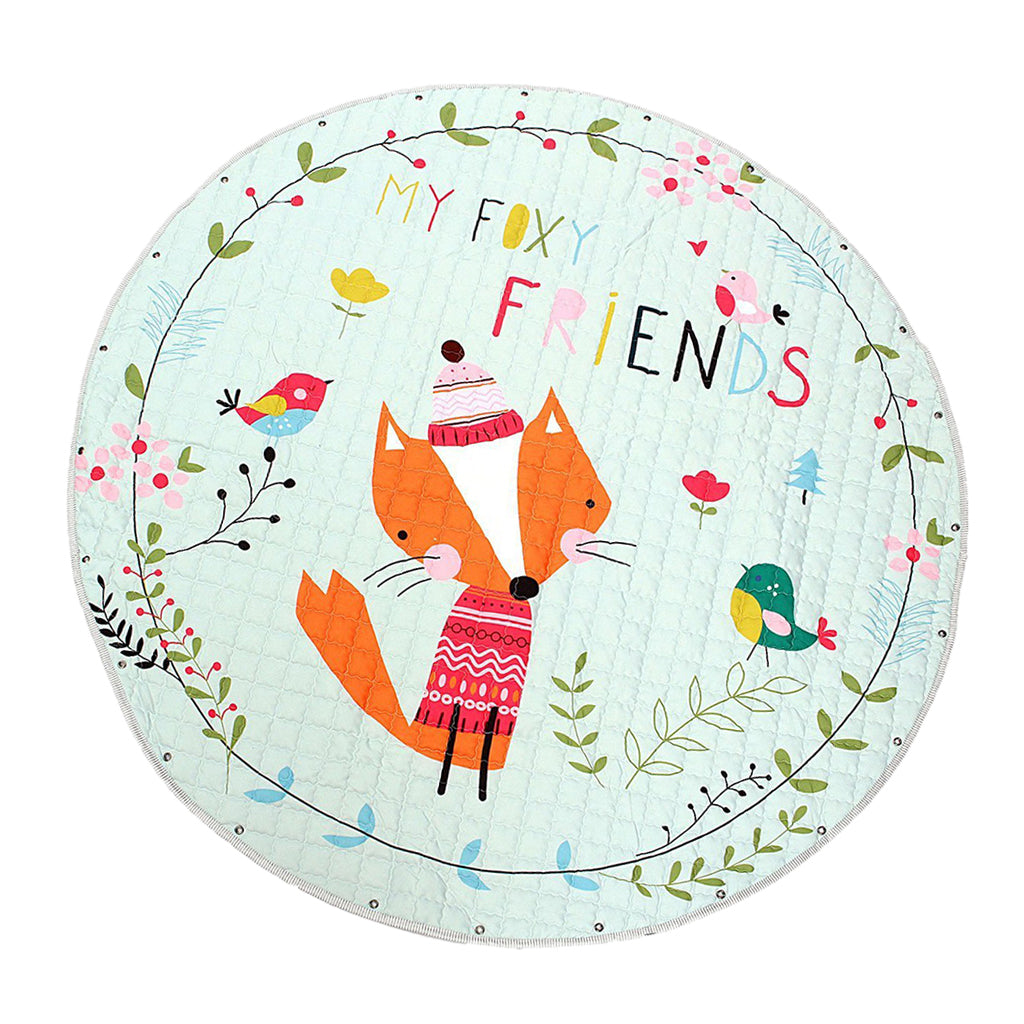 Foldable Baby Play Mat Floor Carpet Rug Crawling Blanket Little