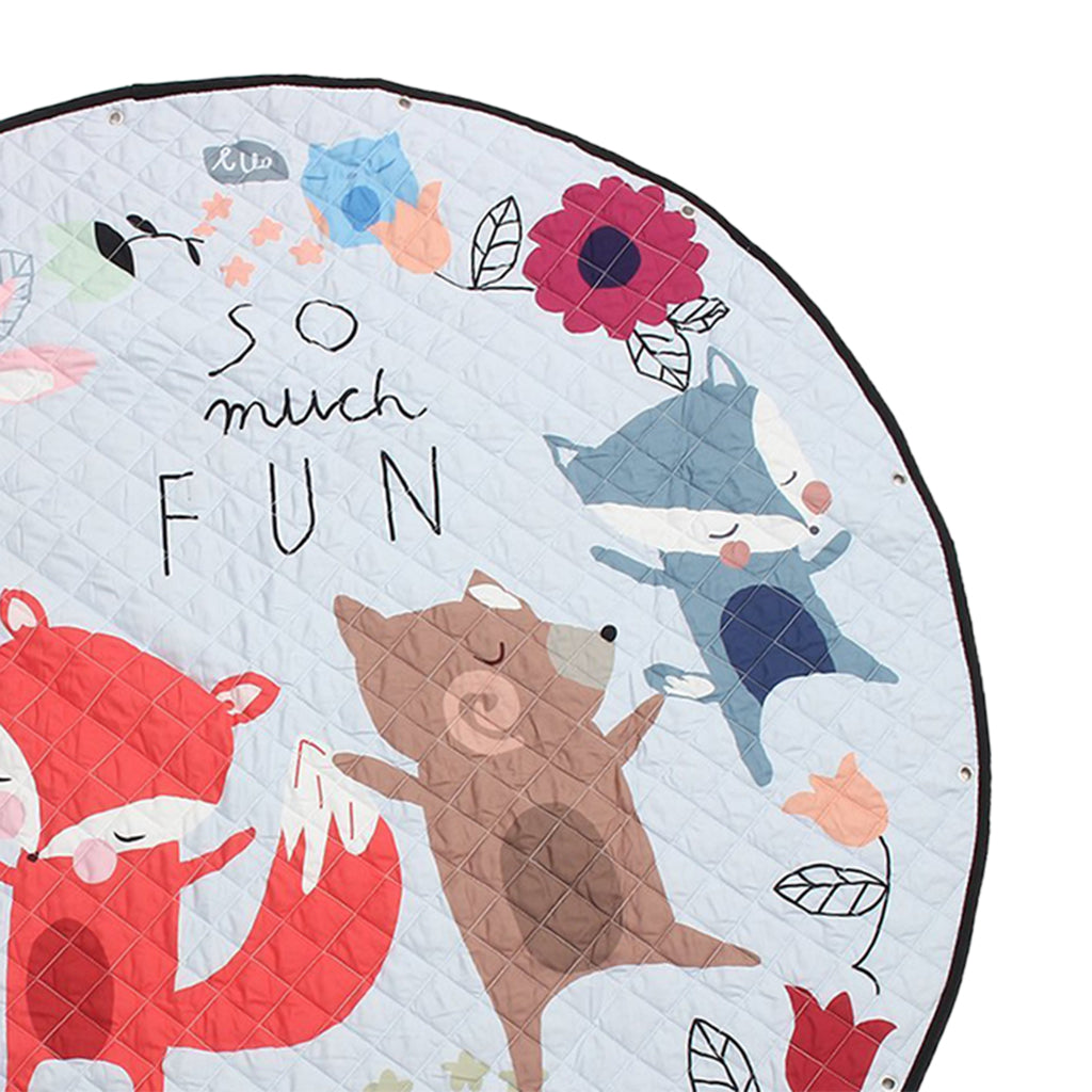 Foldable Baby Play Mat Floor Carpet Rug Crawling Blanket Friend