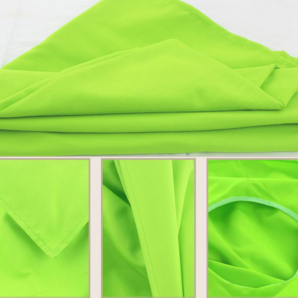 Beauty Salon Bed Sheet Couch Table Cover Breath Hole Multifunction Green