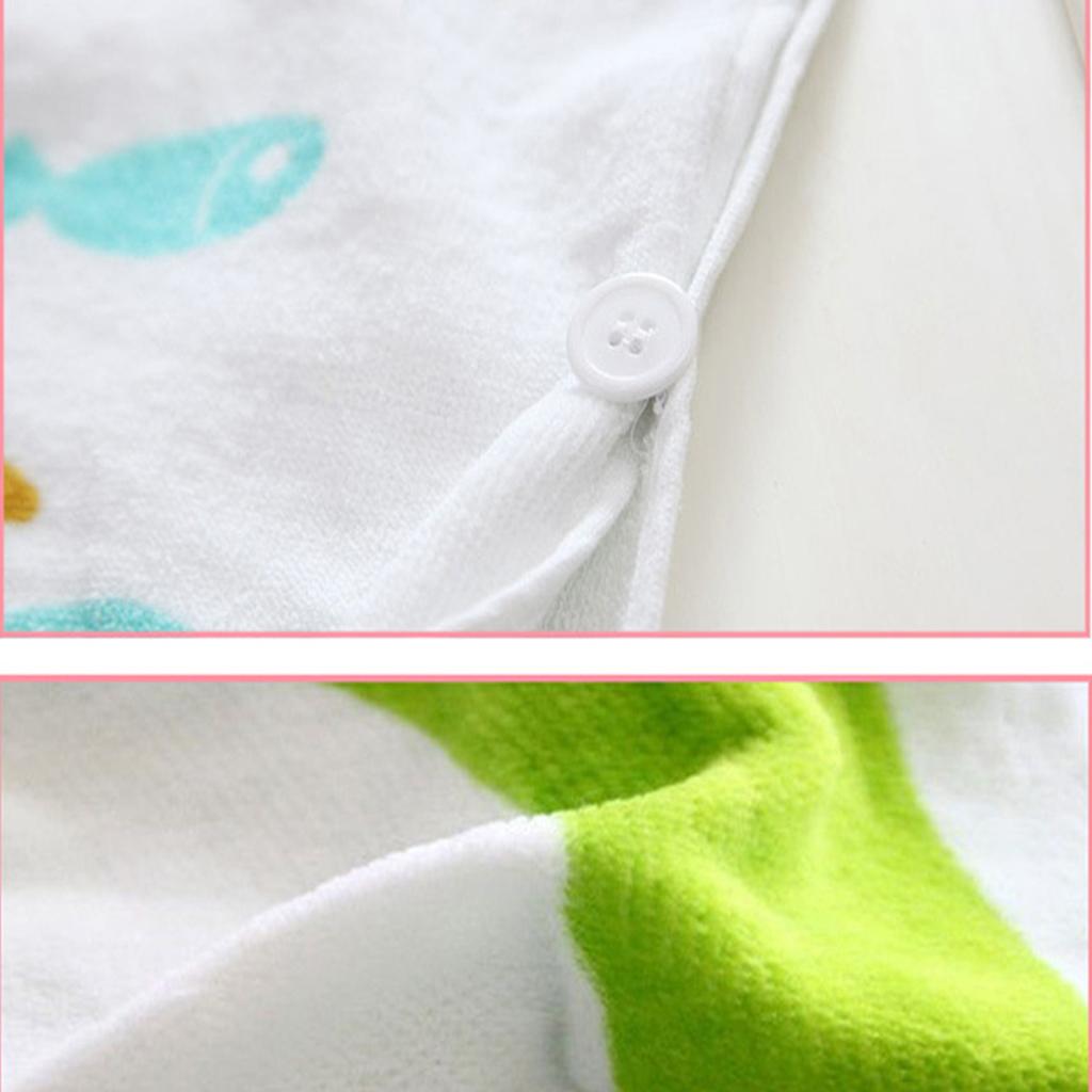 Baby Dressing Gown Cute Hooded Bathrobe Towel Boy Girl Animal Blue Penguin