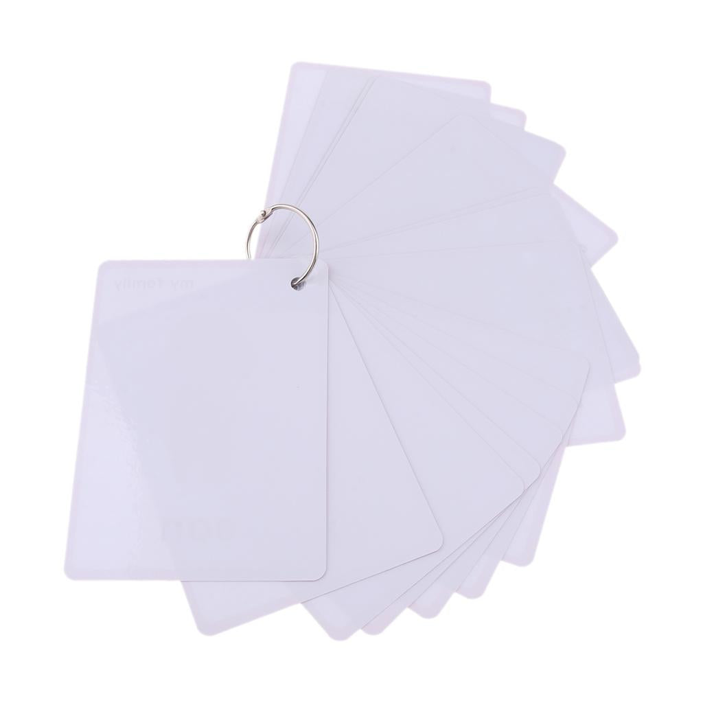 Preschool Educational Flash Cards My Family - 15 Pieces