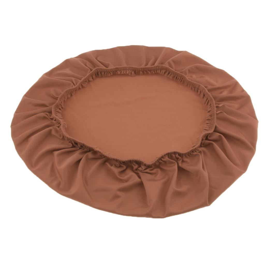 10Pcs Spandex Stretch Chair Cover Wedding Dining Chair Slipcover Golden