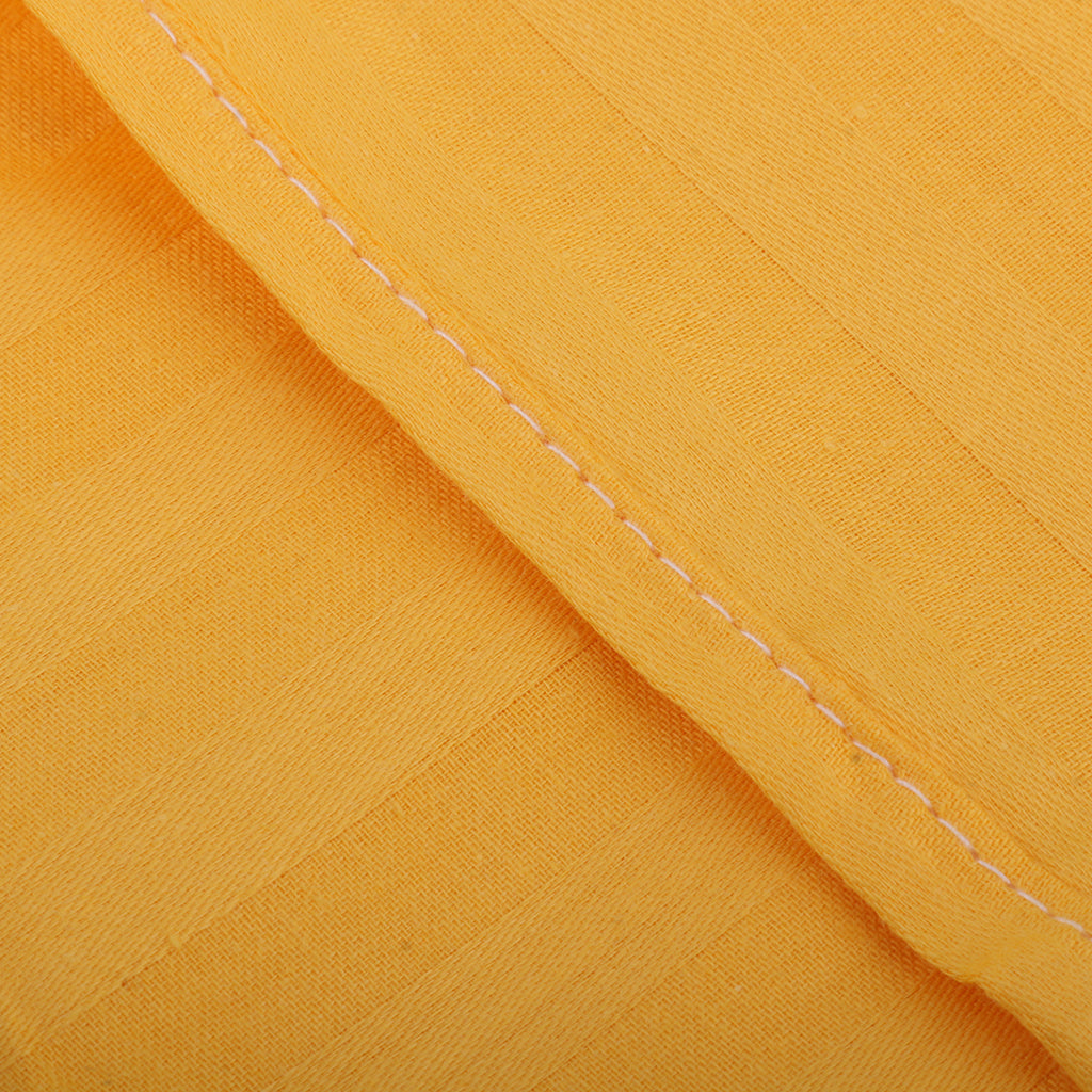 2Pcs Cotton Waterproof SPA Massage Bed Cover with Face Hole Yellow