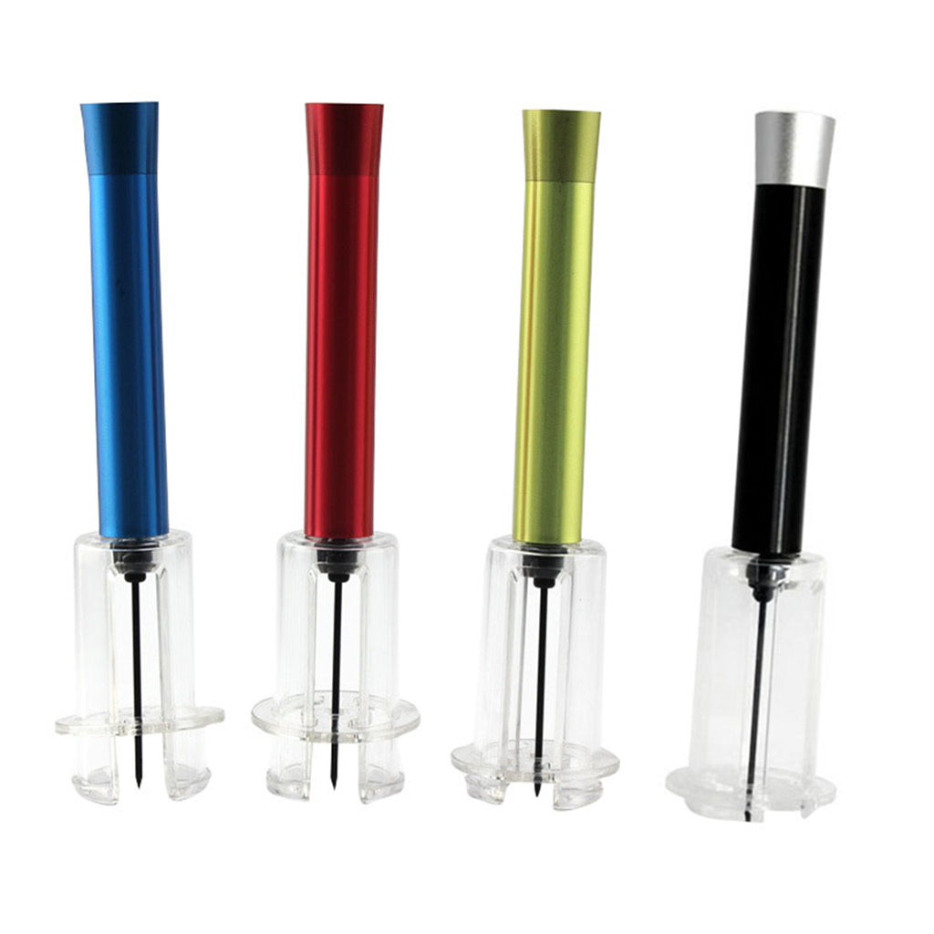 Wine Opener Air Pressure Cork Popper Bottle Pumps Corkscrews Screw Black