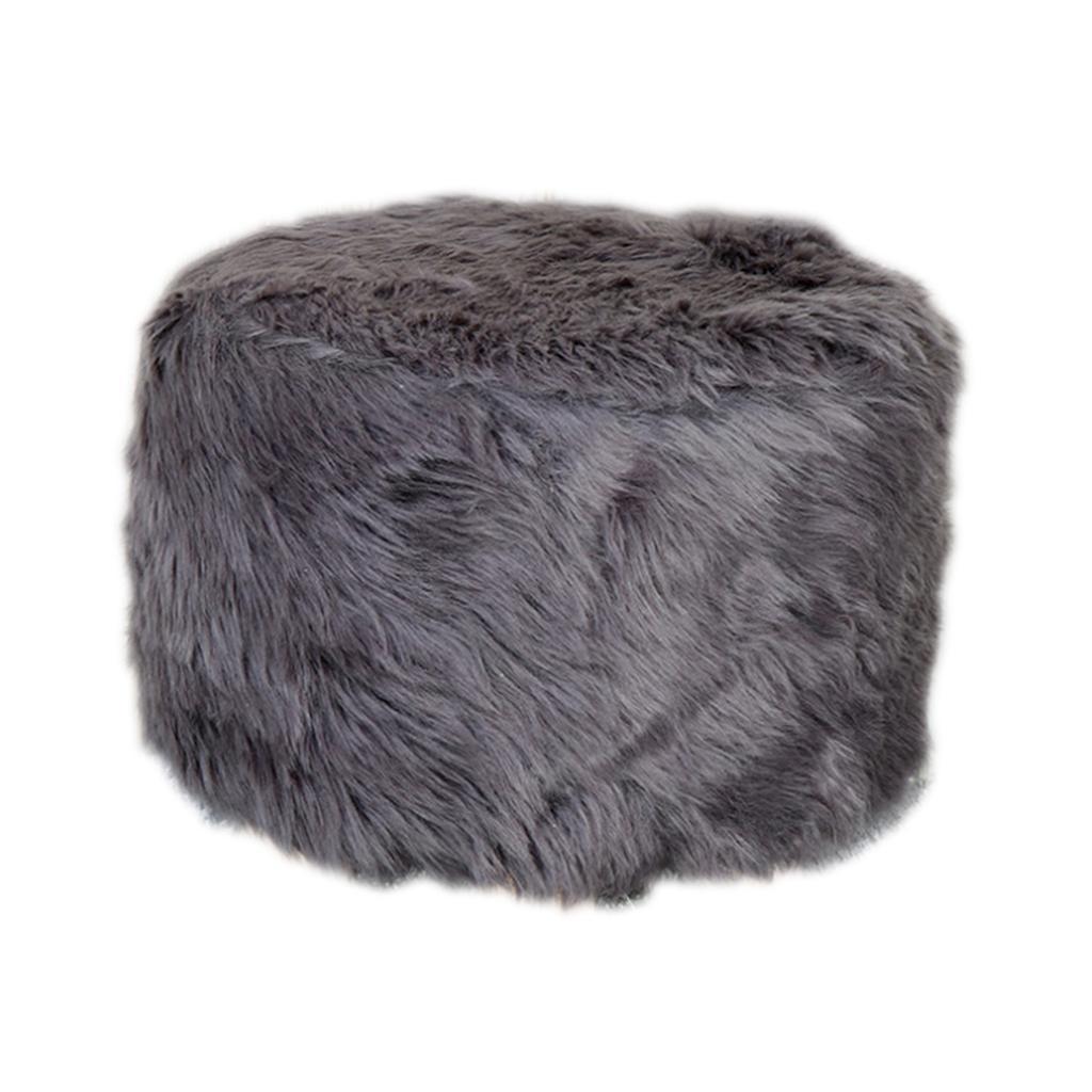 Fantastic Comfortable Stool Covers for Home Living Room Decorations Gray