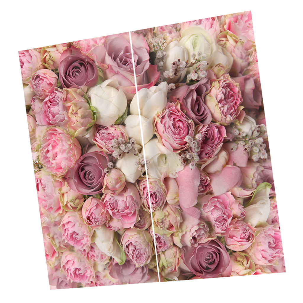 Charming Floral Printed Window Curtains Bath Drapes 6