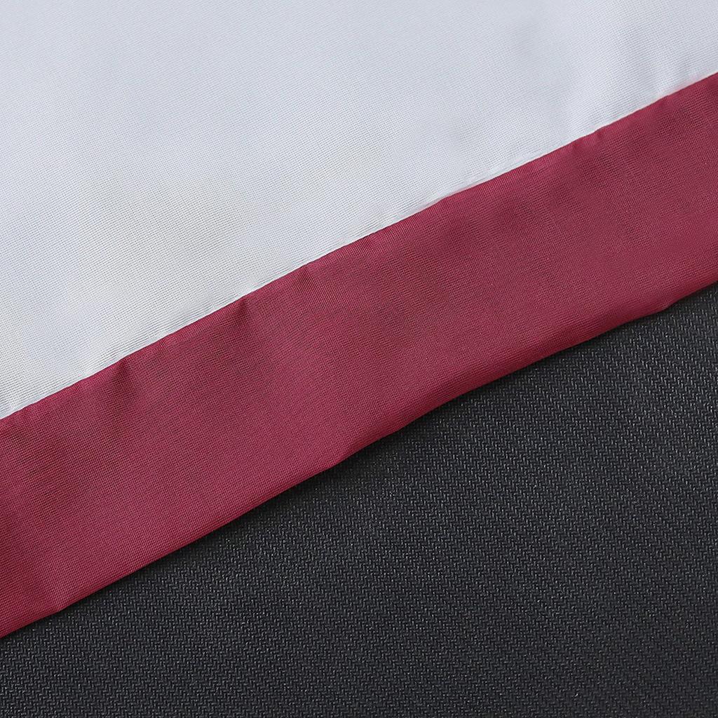 Customize Cafe Window Curtain Kitchen Curtain Tier #1 35x18 Inch, Wine Red