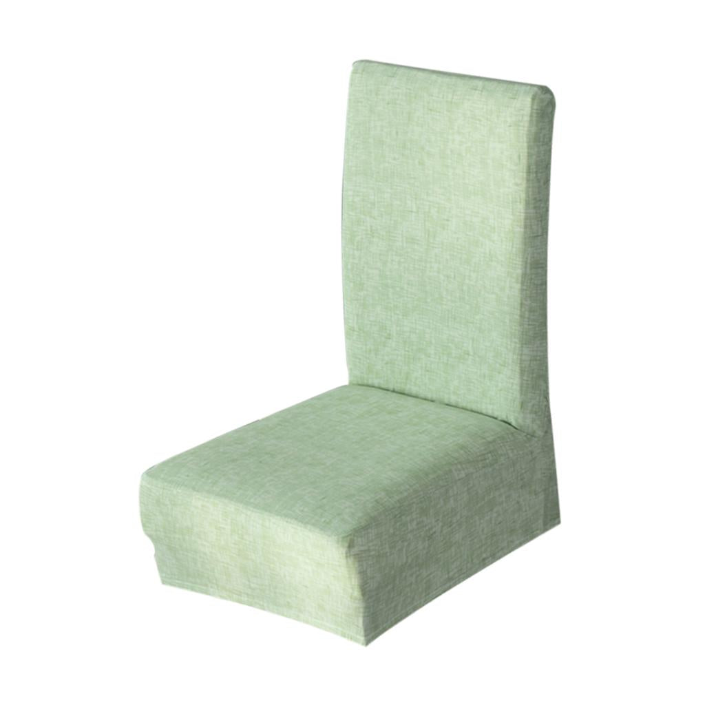 Universal Stretch Dining Room Chair Slipcover Stool Seat Cover Grass Green
