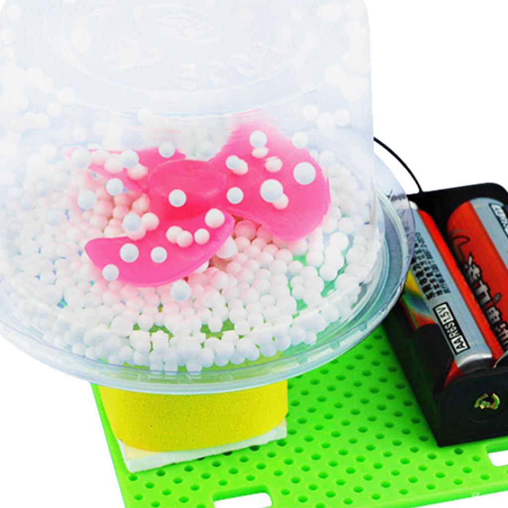 DIY Physics Electrostatic Snow Device, Kids Student Science Educational Toy