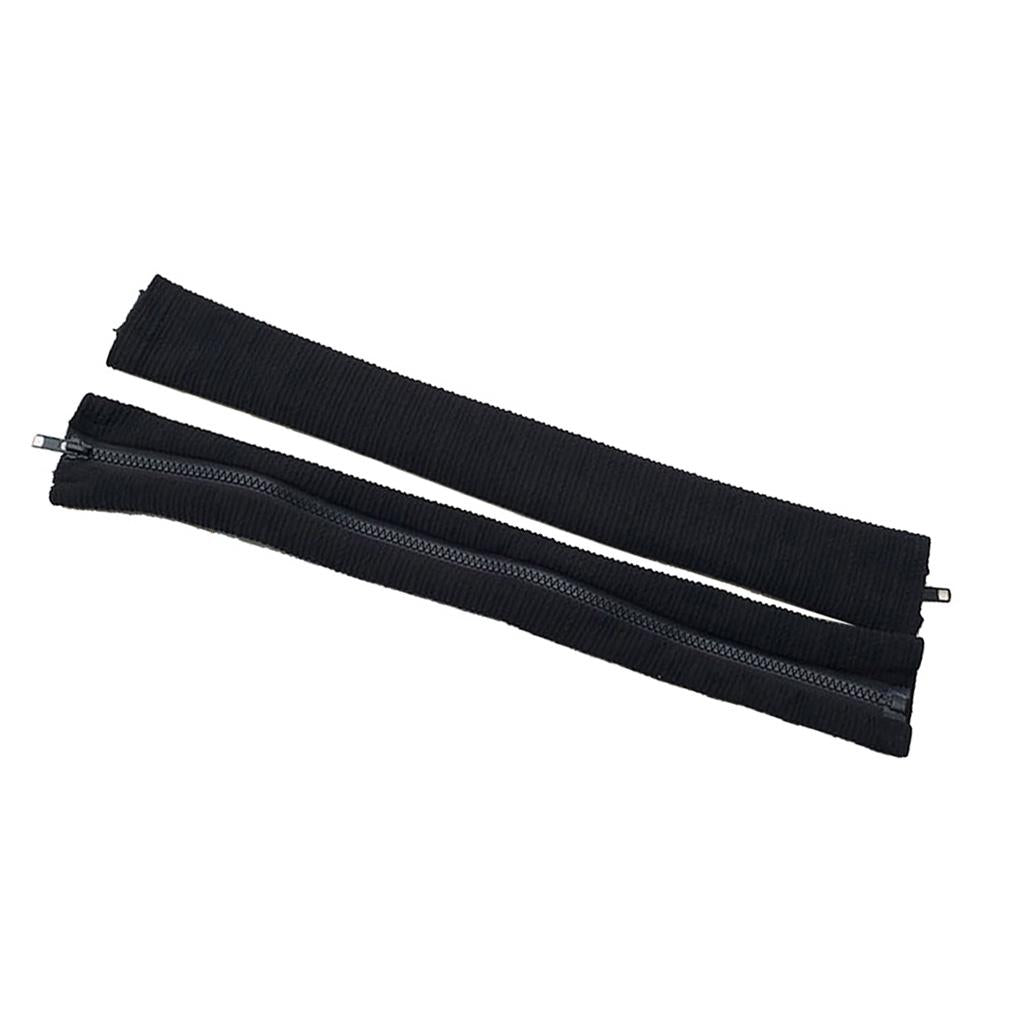 1 Pair Chair Armrest Covers Elastic Protector Room chair Arm Cover Black