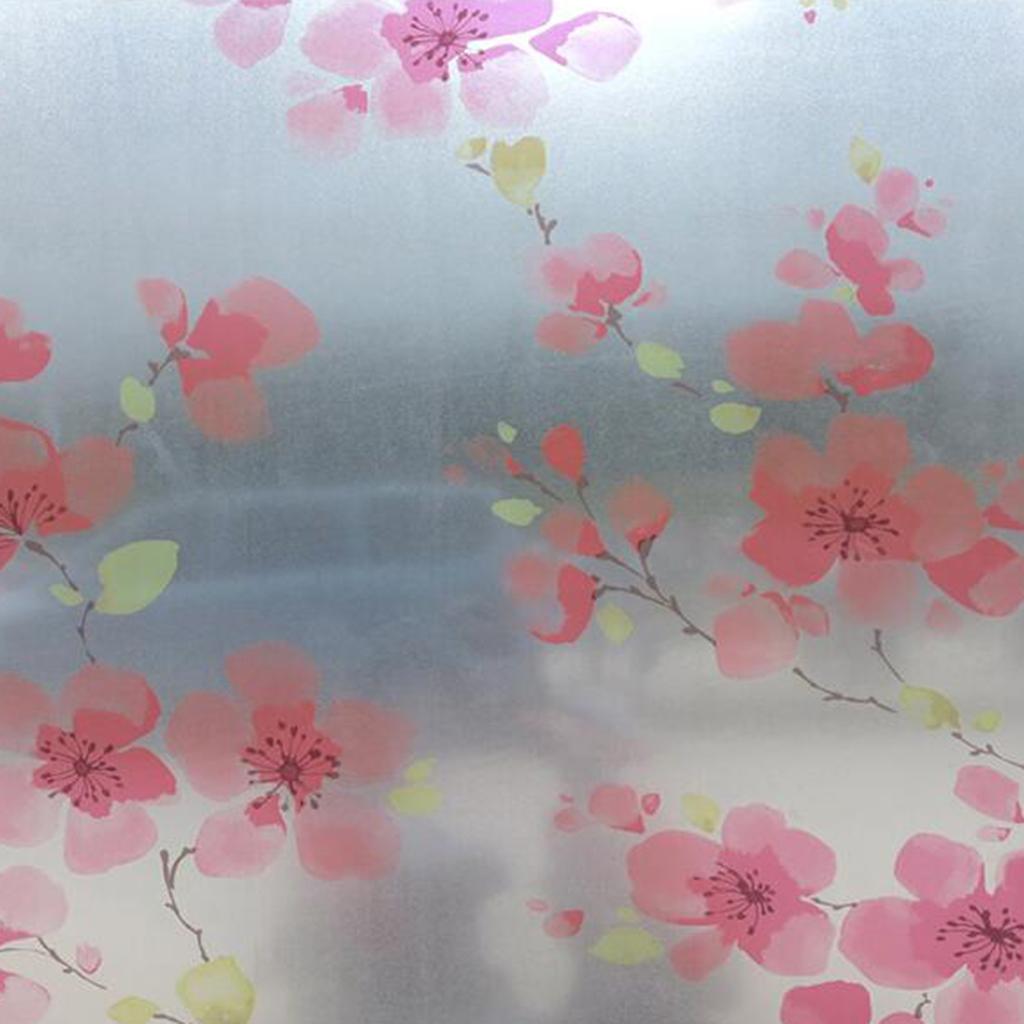 Self Adhesive Frosted Window Film For UV Rejection Heat Control Style 14