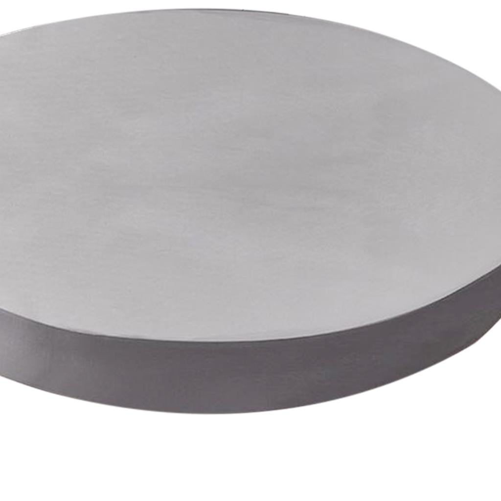 Solid Color Pure Cotton Round Bed Spread Fitted Sheet Covers Silver Gray