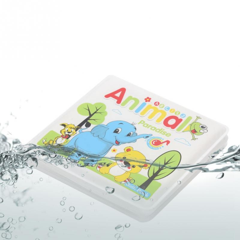 Waterproof Baby Kids Shower Bath Book Early Educational Toys Animal Paradise