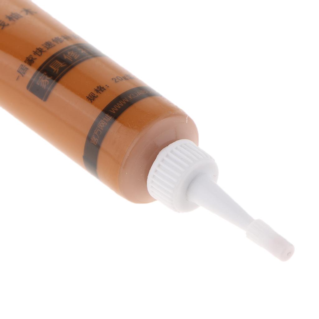 Furniture Wood Floor Scratch Repair Coating Paste Markers Tool Light Teak