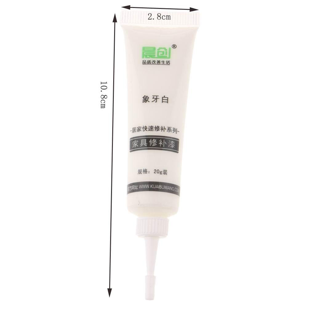 Furniture Wood Floor Scratch Repair Coating Paste Markers Tool White