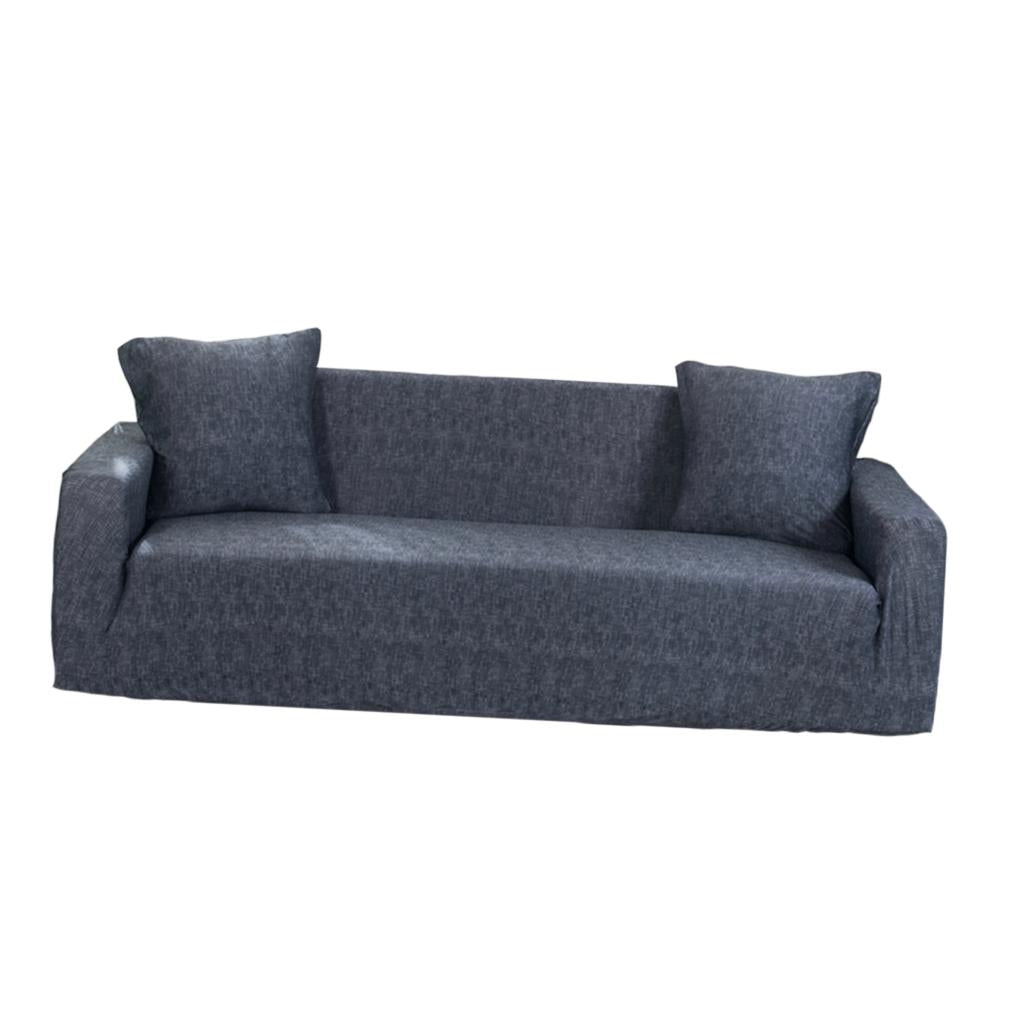 Stretch Sofa Covers Couch Cover Slipcover Protector Grey - 2 Seater