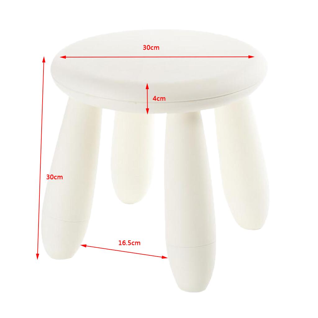 Kids Children Assembling Chair Furniture Chair Nursery Student Seat White