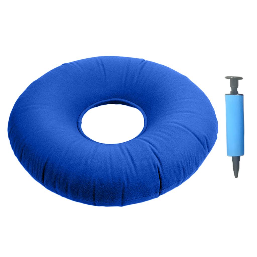 14 Inch Inflatable Donut Seat Cushion Bedsore Hemorrhoid Pain Relief