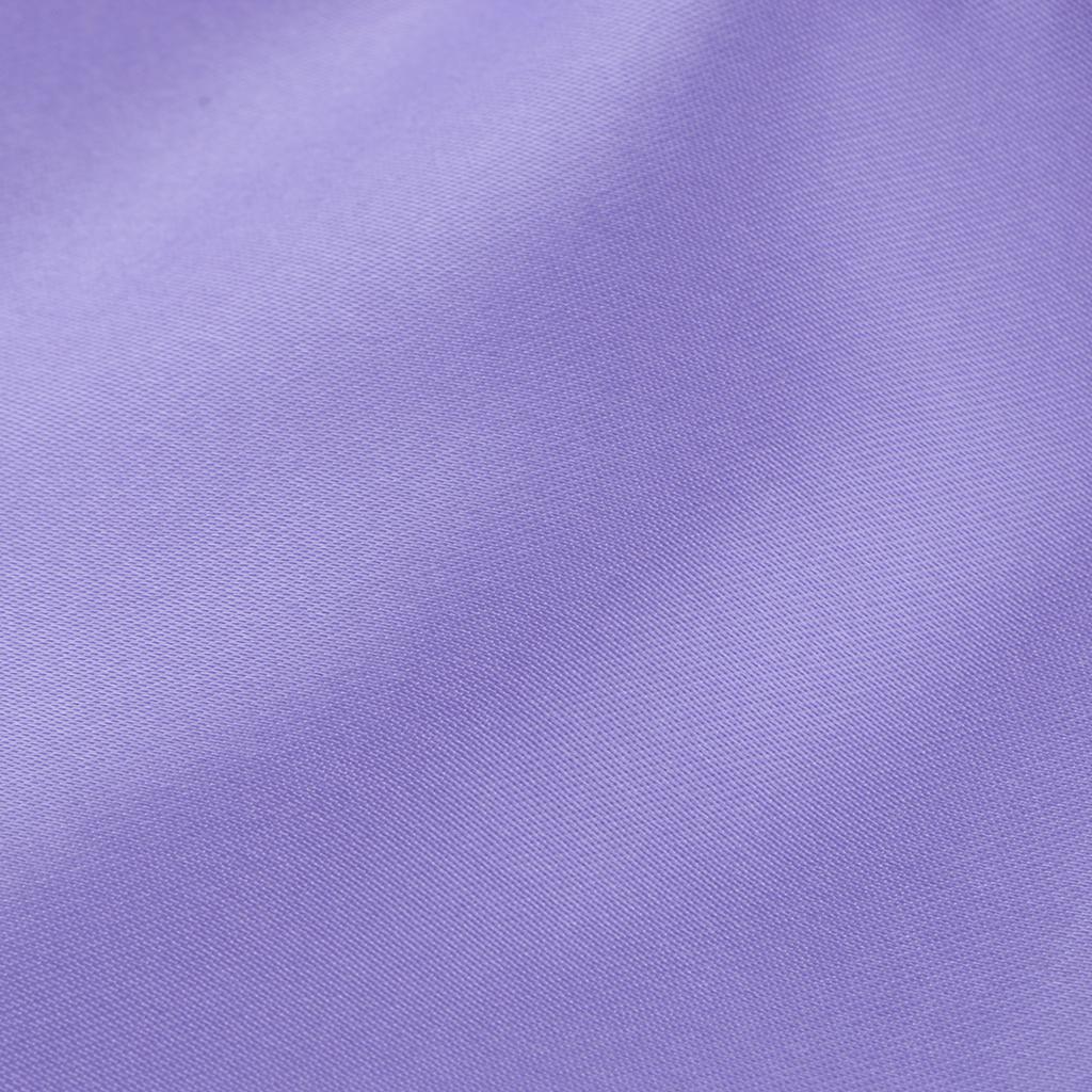 Solid Color Luxury Silky Pillowcases Queen Size 20x30 Inch Light Purple
