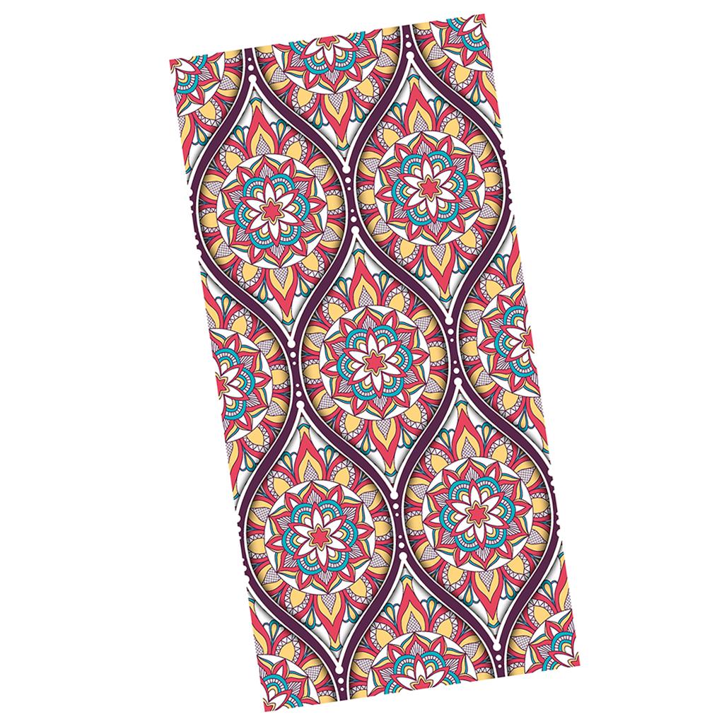 Floral Static Cling Stained Window Film Privacy Frosted Glass Stickers 10