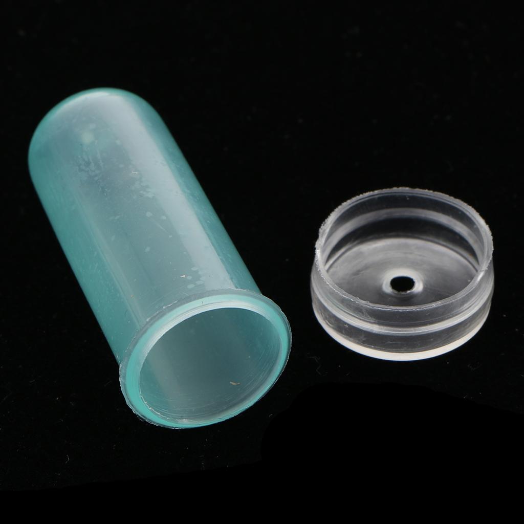Plastic Flower Water Tubes Floral Tube/Vials Clear Blue_4.1x1.8cm