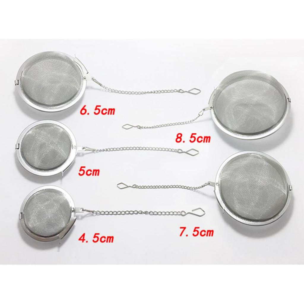 Stainless Steel Infuser Strainer Mesh Tea Filter Ball 4.5cm Dia