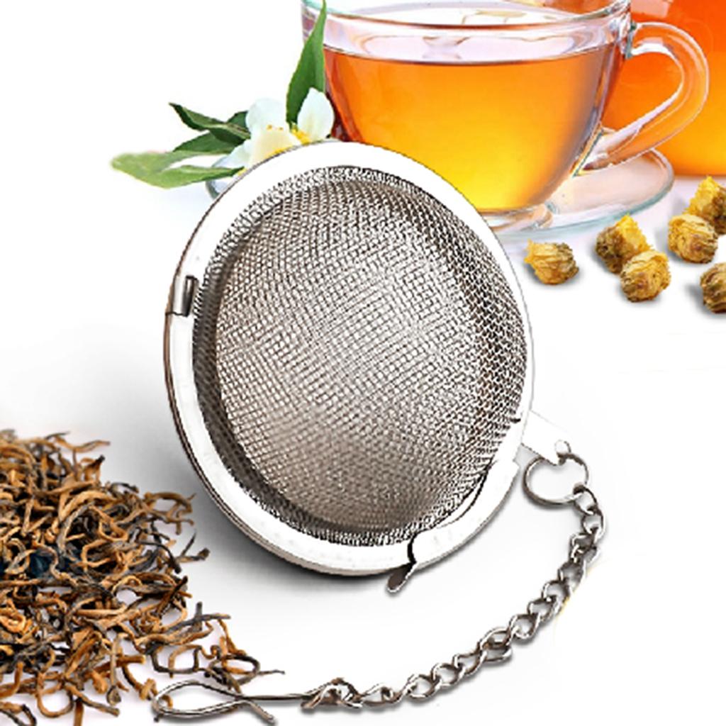 Stainless Steel Infuser Strainer Mesh Tea Filter Ball 4.5cm Dia