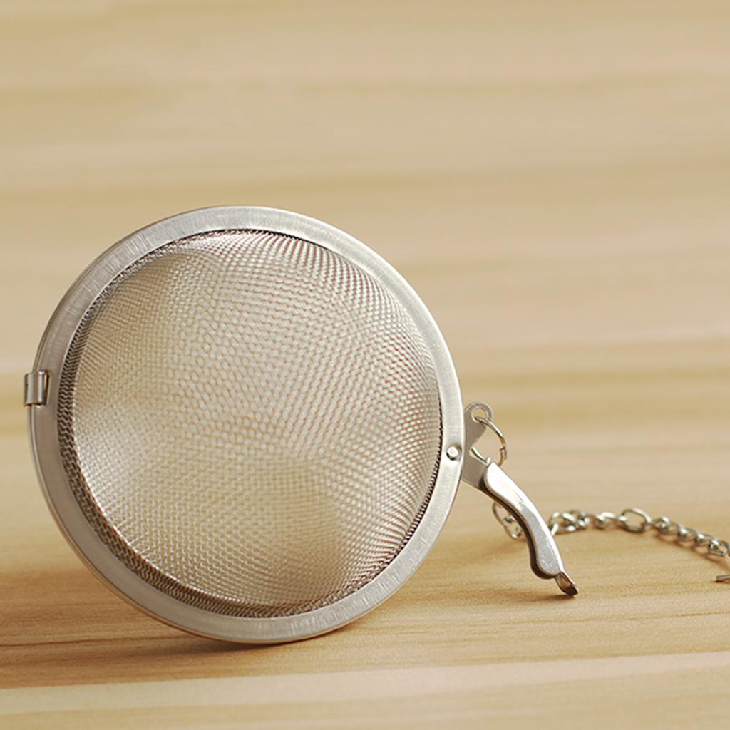 Stainless Steel Infuser Strainer Mesh Tea Filter Ball 5cm Dia