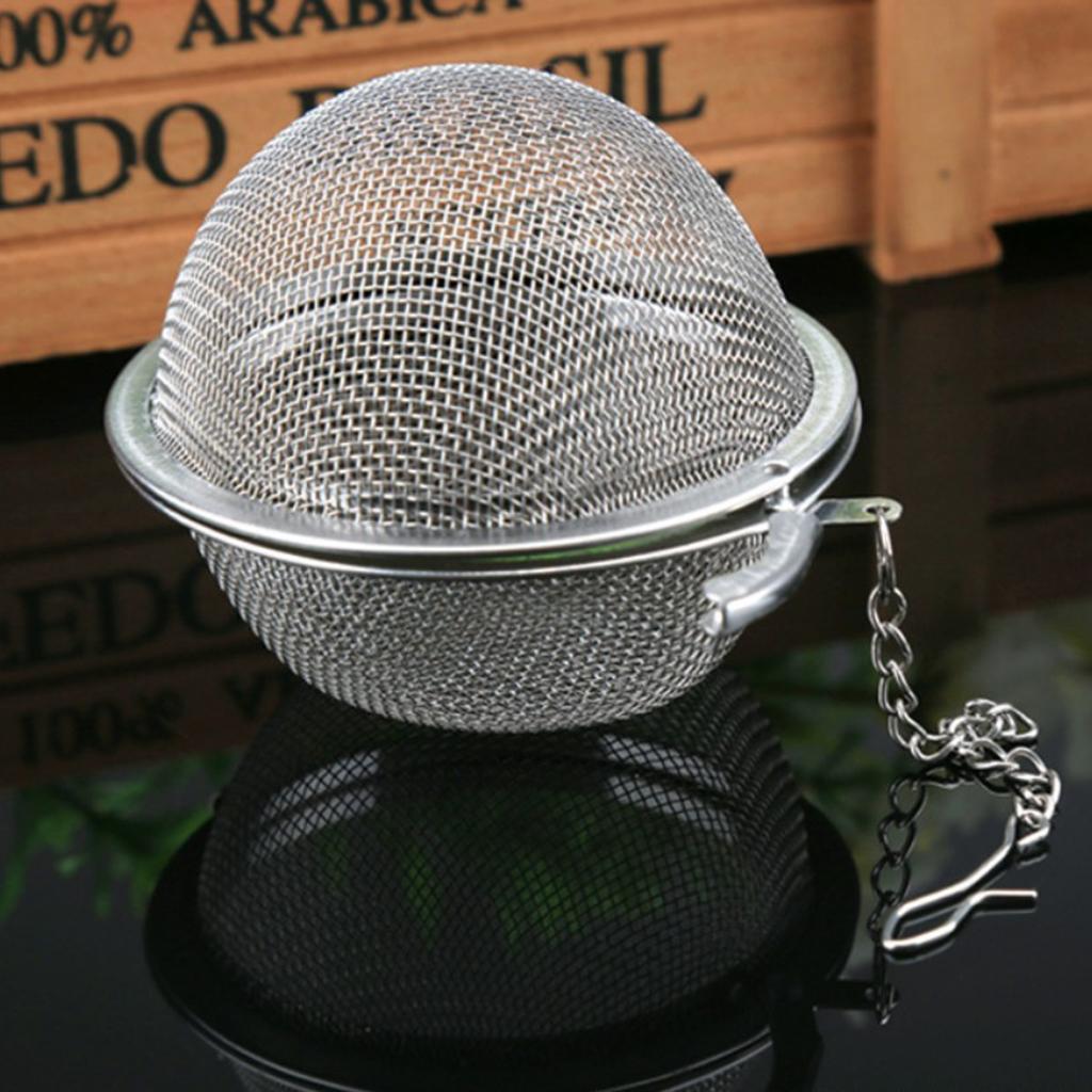 Stainless Steel Infuser Strainer Mesh Tea Filter Ball 6.5cm Dia