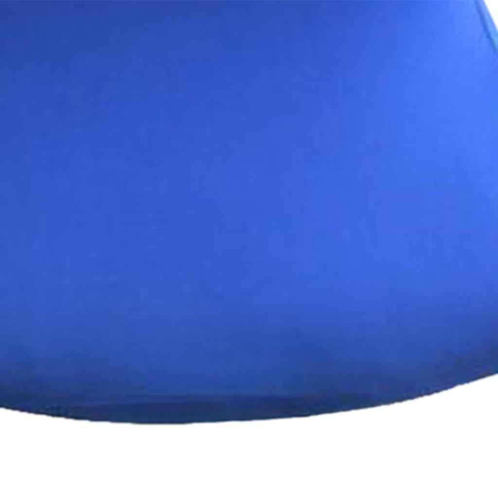 1 Set Split Design Stretchable Office Computer Chair Covers Slipcover Deep Blue